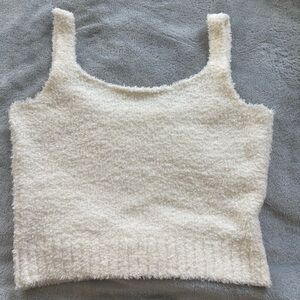 Skims Fuzzy Knit Tank Top